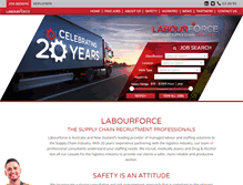 Tablet Screenshot of labourforce.com.au